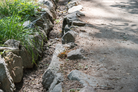 Irrigation system for trees and plants at the National Reserve Askania-Nova, Ukraineの写真素材