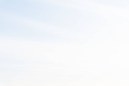 Abstract blur background in soft blue and white colors. Empty defocused design background.の写真素材