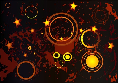 Grunge Background - abstract background illustrationのイラスト素材