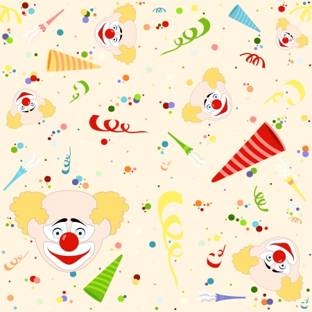 Happy Birthday Pattern - Repetitive Illustration, Vectorのイラスト素材