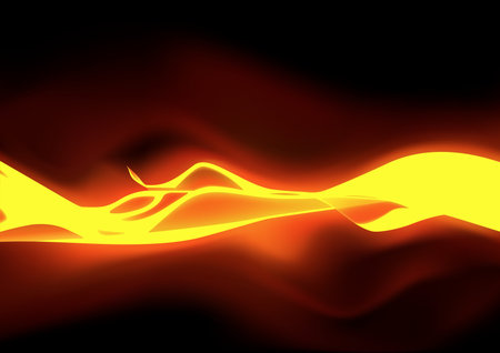 Fiery Flames - Abstract Backgroundのイラスト素材
