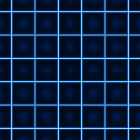 Glowing Squared Pattern - Repetitive Illustration.のイラスト素材