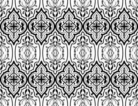 Ornamental Texture - Repetitive Pattern Illustration, Vectorのイラスト素材