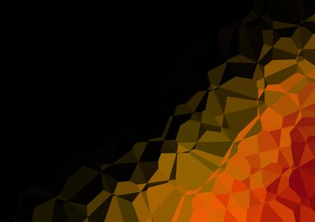 Wrinkled Colored Paper Background - Abstract Textured Illustration, Vectorのイラスト素材