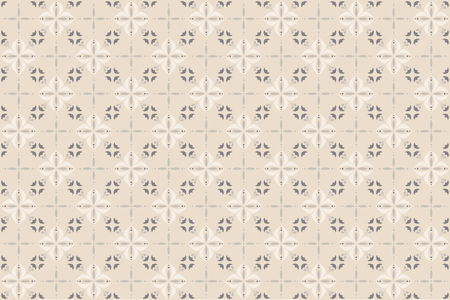 Decorative Seamless Pattern, Abstract Background Pattern - Repetitive Illustration, Vectorのイラスト素材