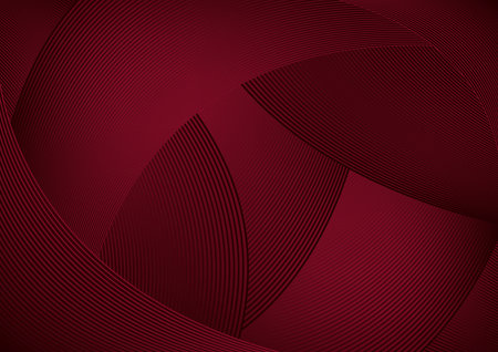 Luxury Abstract Mesh Background Formed from Lines in Brick-red Colors - Colored Illustration, Vectorのイラスト素材