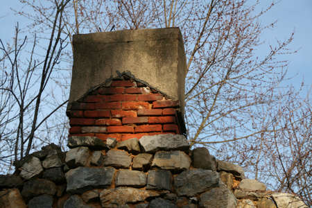 abandoned houseの写真素材