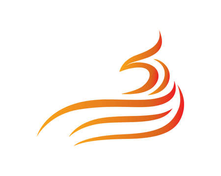 Phoenix is Perching Gracefully, Straigthly Upholding Its Head and Showing Its Beautiful Wingのイラスト素材