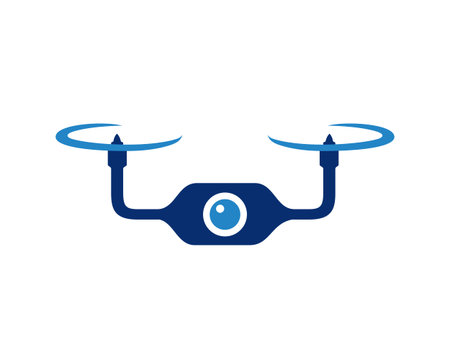 Drone, Aerial Photography and Aerial Videography Symbol
