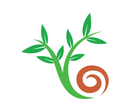 Plant and Lawncare Illustration visualized with Simple Touchのイラスト素材