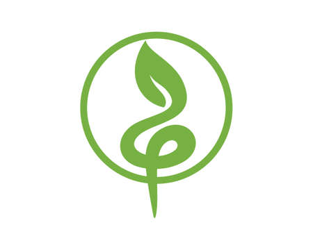 Sprout Gardening and Lawncare Symbolのイラスト素材