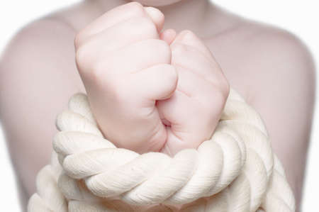 Cruelty to children の写真素材