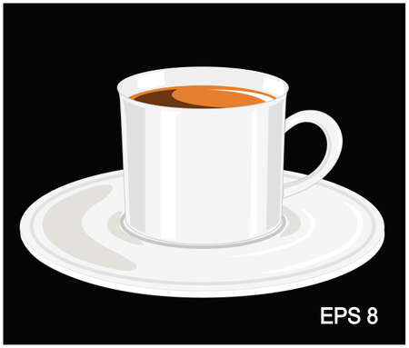 cup coffee with drinkのイラスト素材