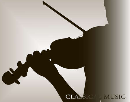 violinistのイラスト素材