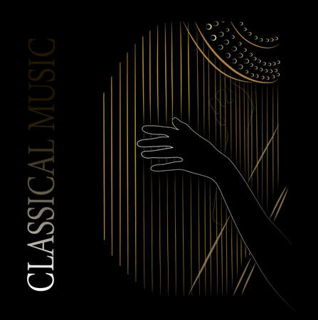 classical musicのイラスト素材