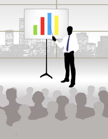 presentationのイラスト素材