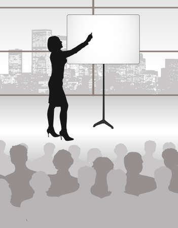presentationのイラスト素材
