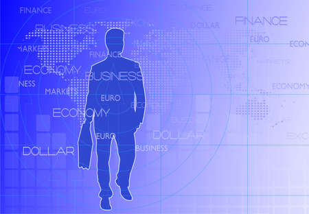 abstract business backgroundのイラスト素材