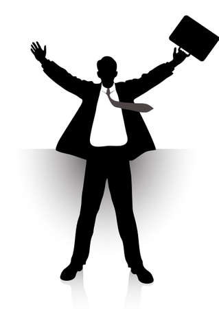 successful businessmanのイラスト素材