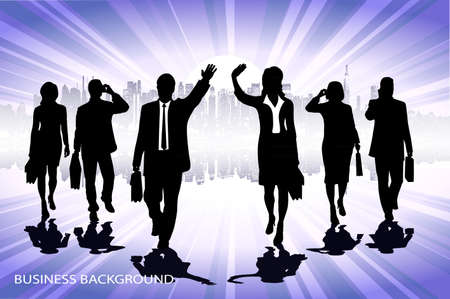 business backgroundのイラスト素材
