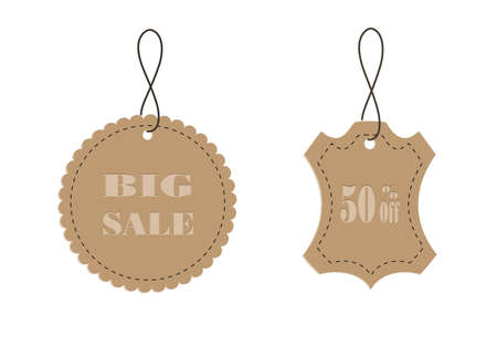 label on a white backgroundのイラスト素材