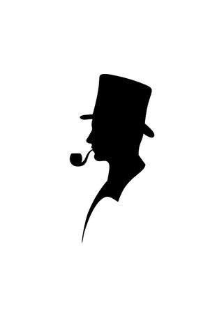 icon of the gentlemanのイラスト素材