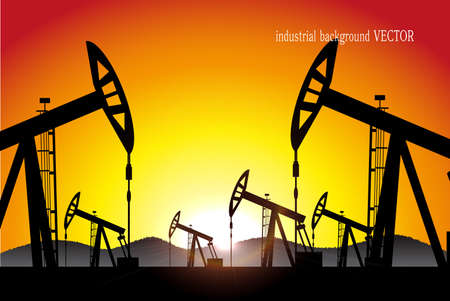 industrial background vectorのイラスト素材