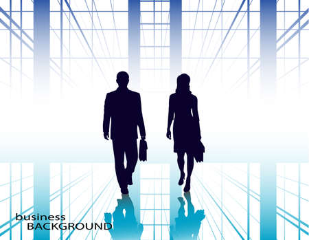 business backgroundのイラスト素材