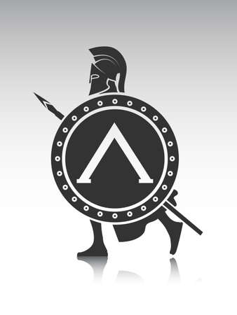 drawing of the ancient soldierのイラスト素材
