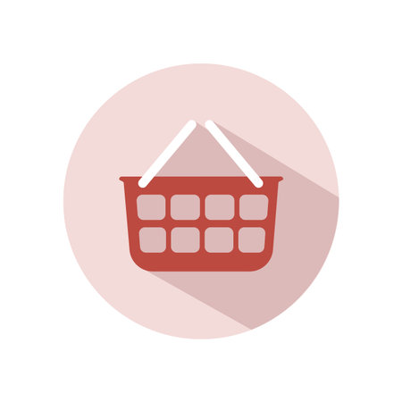 consumer goods basketのイラスト素材