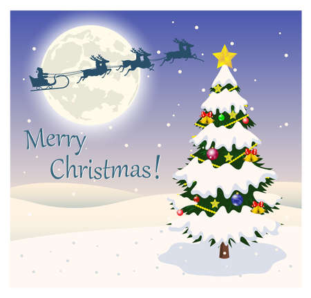 christmas cardのイラスト素材