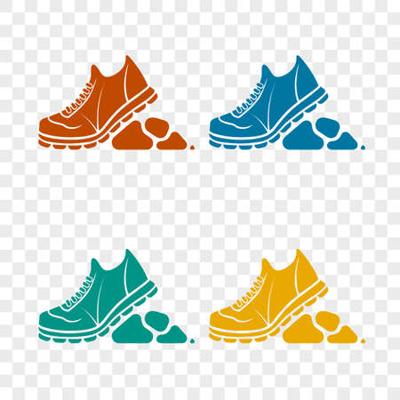 icon rough shoe for tripsのイラスト素材