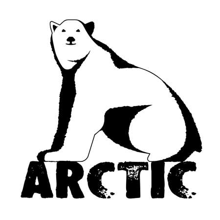 polar bear symbol of the Arcticのイラスト素材