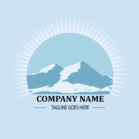 National park symbol. Vector icon.のイラスト素材