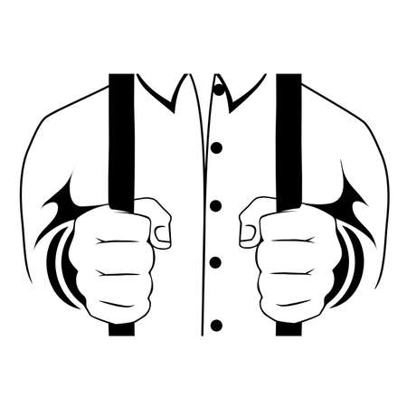 hands hold the lattice vector illustrationのイラスト素材