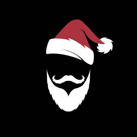 Santa Claus icon vector illustration.のイラスト素材