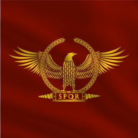 Flag of Seal of the Republic of South Korea. Vector illustration.のイラスト素材