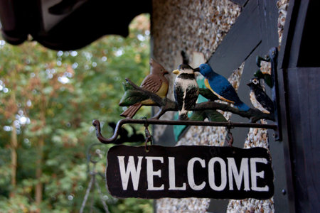 greeting sign