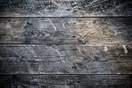 Texture of old gray boards.Background.Place for text.の写真素材