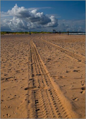 Clouds and Land;の写真素材