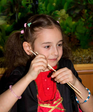 sushi girlの写真素材