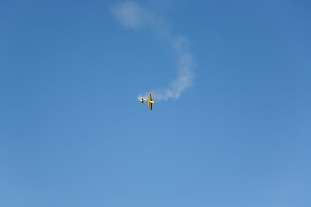 plane in the sky air show