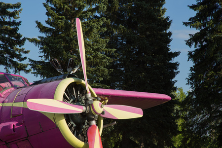 Old Soviet Union military baseの写真素材