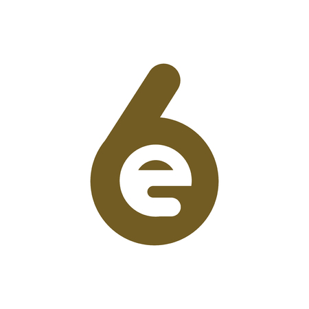 be Letter Logoのイラスト素材