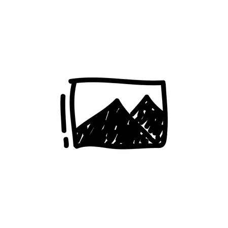 Gallery Logo Iconの写真素材