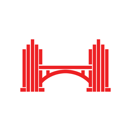 Bridge Logo Elementの写真素材