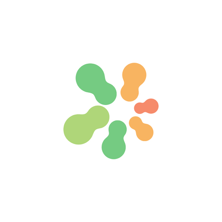 Abstract Logo vectorの写真素材