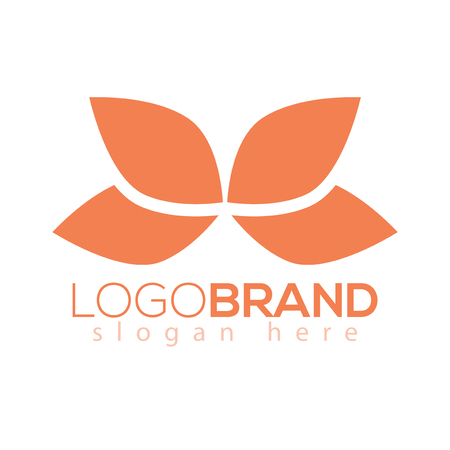 Abstract Butterfly Logo Vector Element. Butterfly logo templateのイラスト素材