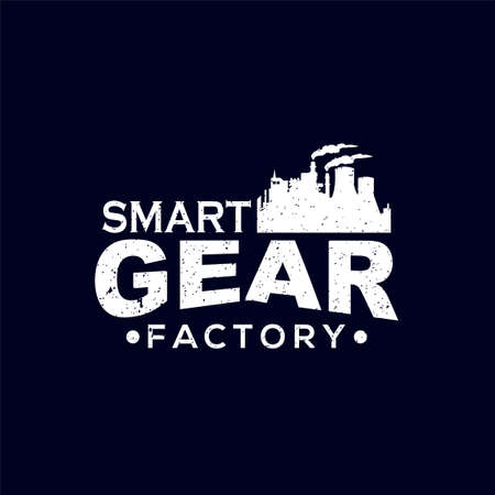Industry Factory  element. Industry templateのイラスト素材