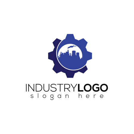 Industry Factory icon element.のイラスト素材